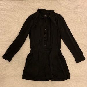 Ann Taylor Loft Black Romper
